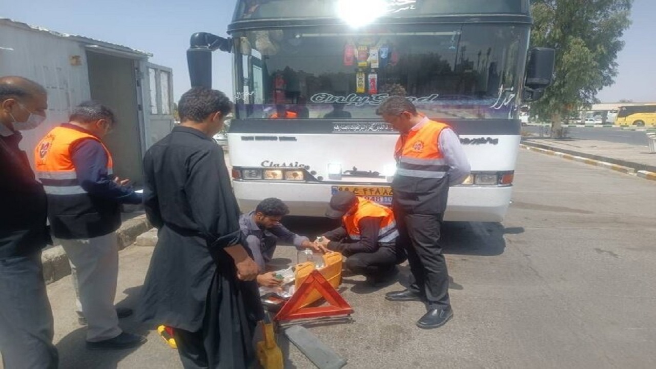 کنترل و نظارت بیش یک هزار و ۶ ناوگان حمل و نقل عمومی جاده‌ای در سیستان و بلوچستان