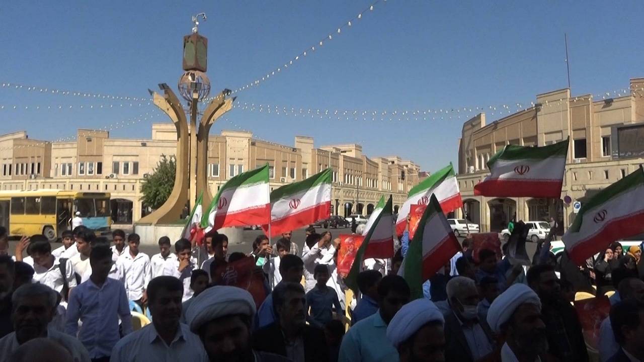 جشن مردم شهر دارالصابرین پس از حملات مقاومت به رژیم صهیونیستی+ تصاویر