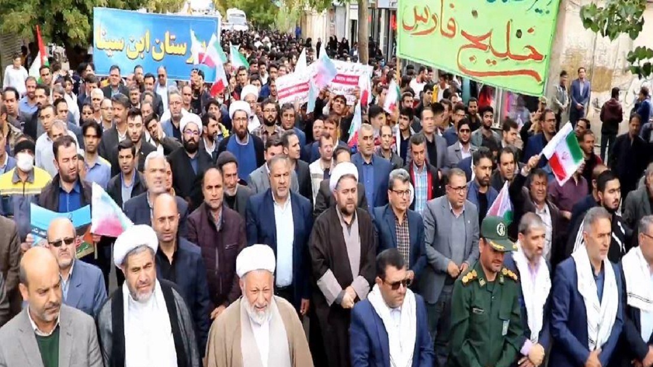 جشن بزرگ مقاومت در شهرستان بستان آباد