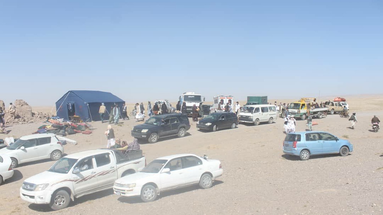 اسکان اضطراری زلزله زدگان افغانستانی