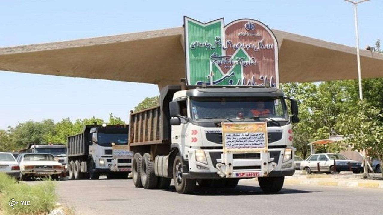 جابجایی تناژ کالای حمل شده در آذربایجان‌غربی ۱۹ درصد افزایش یافت