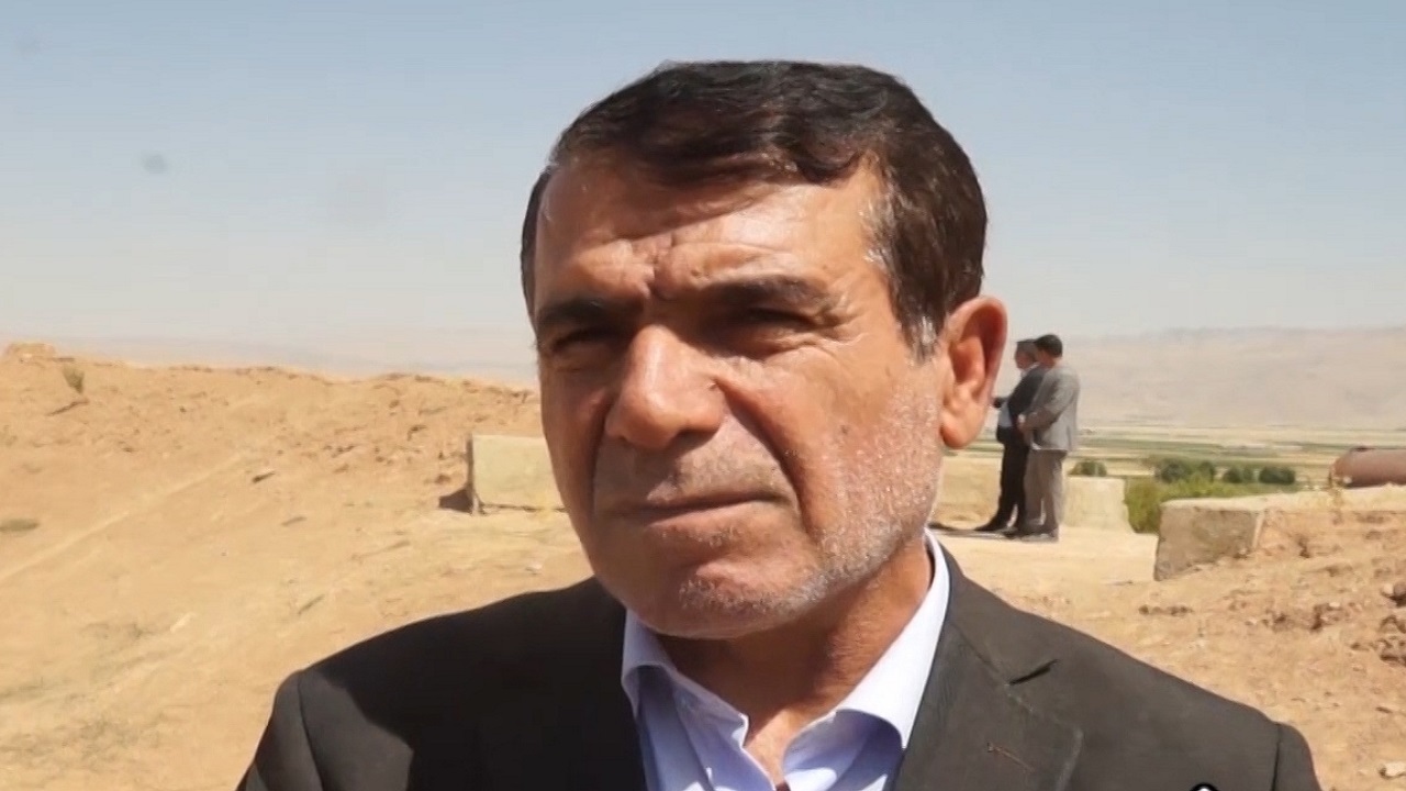 ساخت سیل بند در شهرستان خانمیرزا