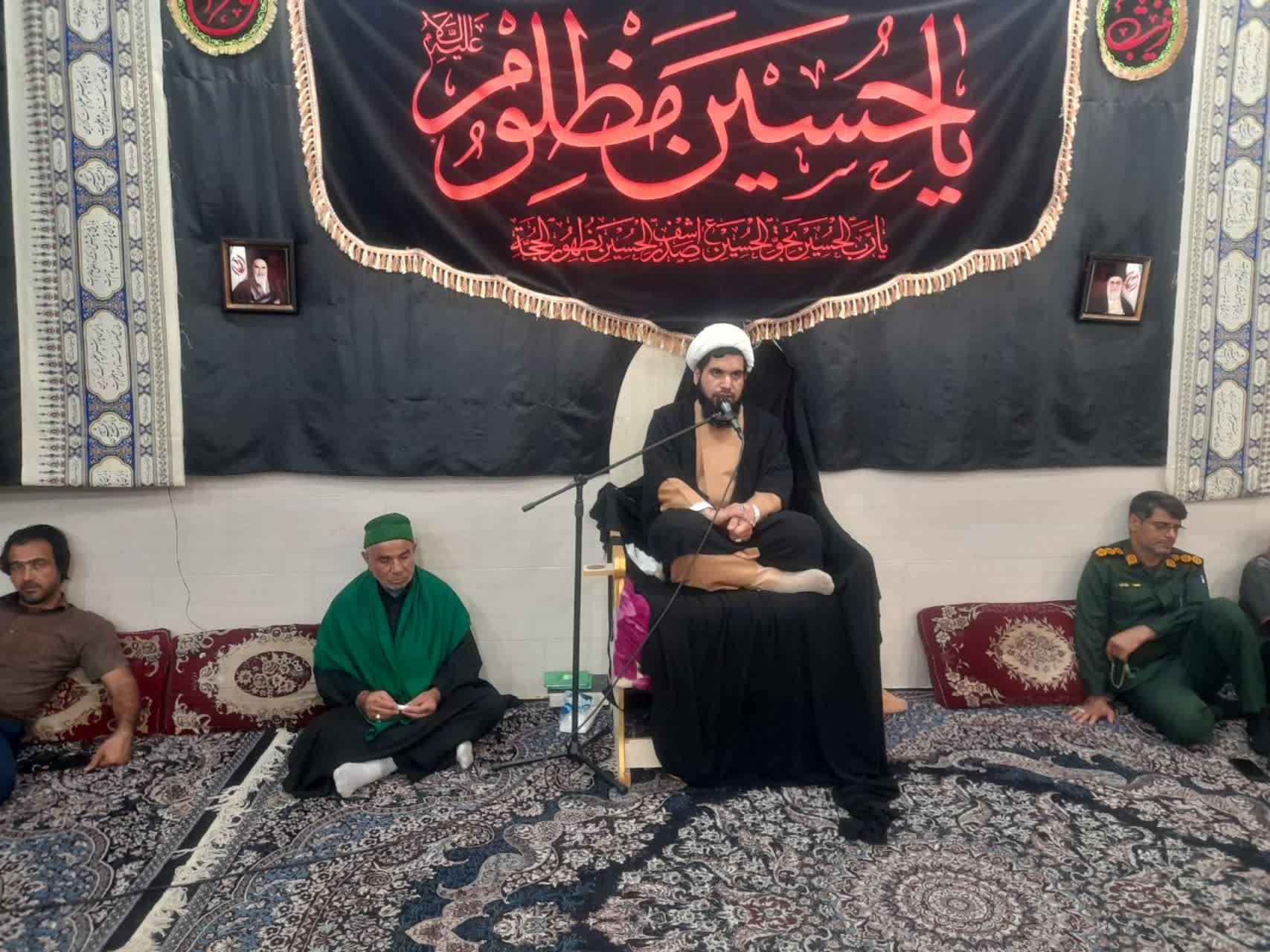مراسم سخنرانی شهادت امام حسن عسکری(ع) در شهر کاکی