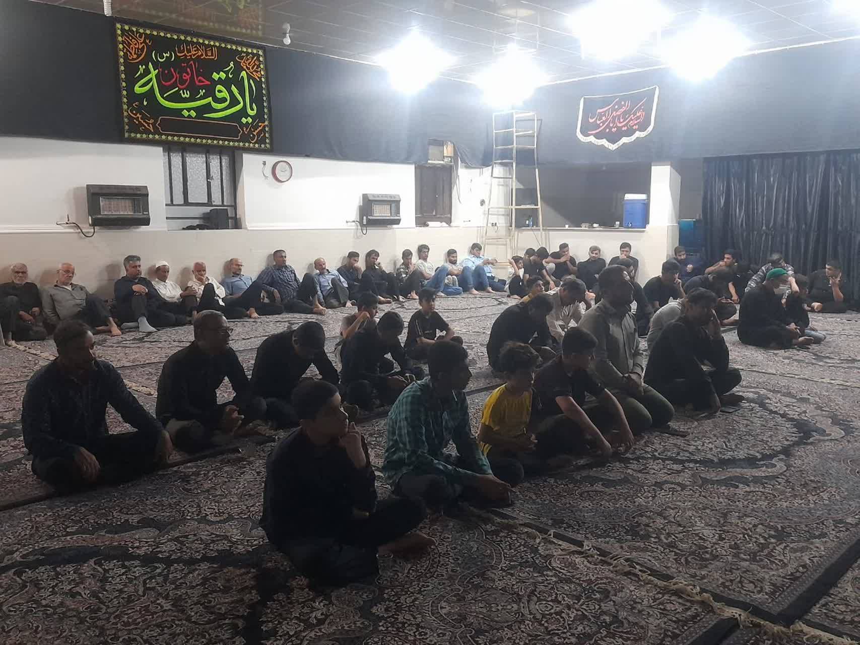 مراسم سوگواری امام حسن عسکری(ع) در شهر کاکی