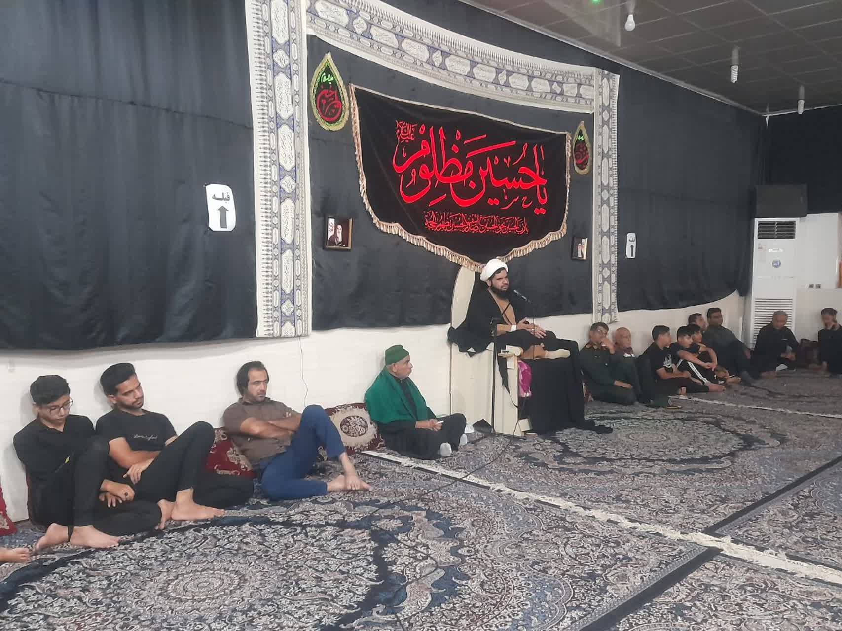 برگزاری مراسم سوگواری