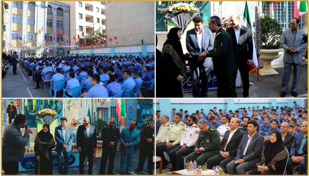 نواخته شدن زنگ مدرسه در مدارس منطقه ۷ شهر تهران