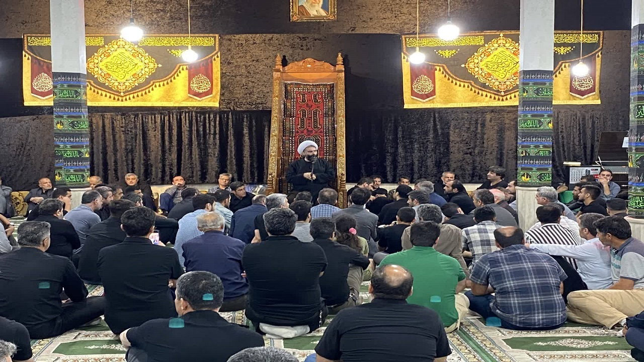 تصاویری از مراسم سوگواری شهادت امام حسن عسکری (ع) در تالش