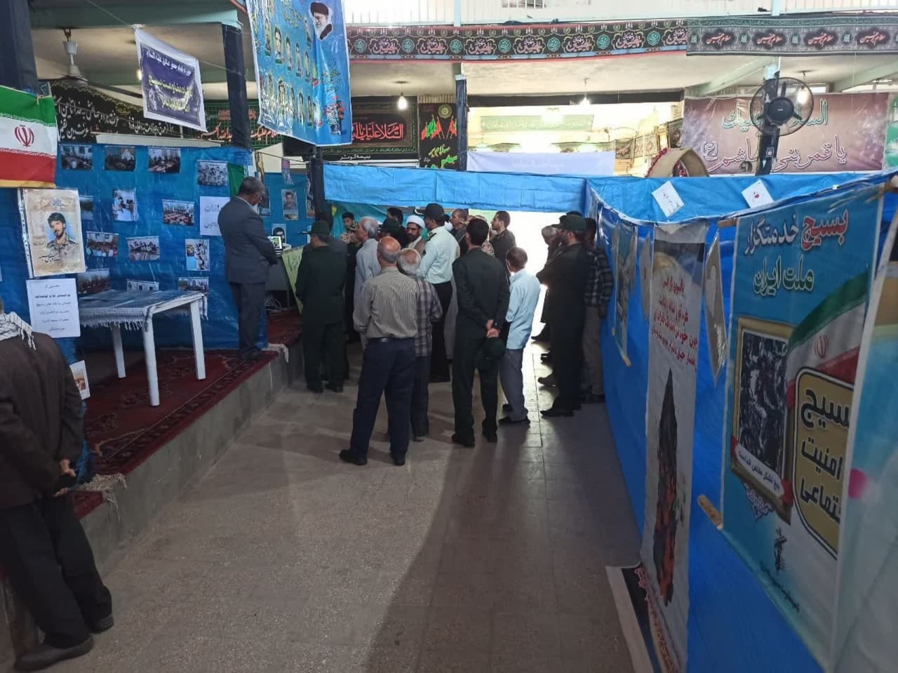 برپایی نمایشگاه اسوه در بشرویه