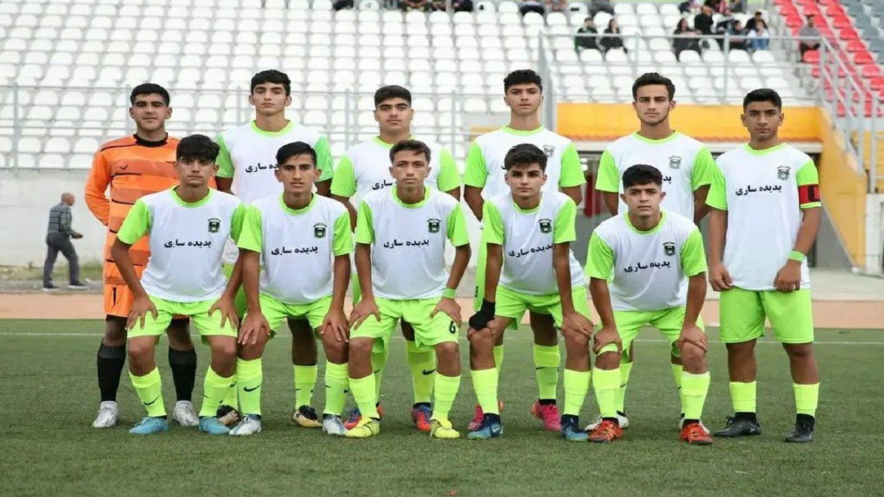 ۶ تیم مازندرانی در لیگ برتر فوتبال نوجوانان کشور