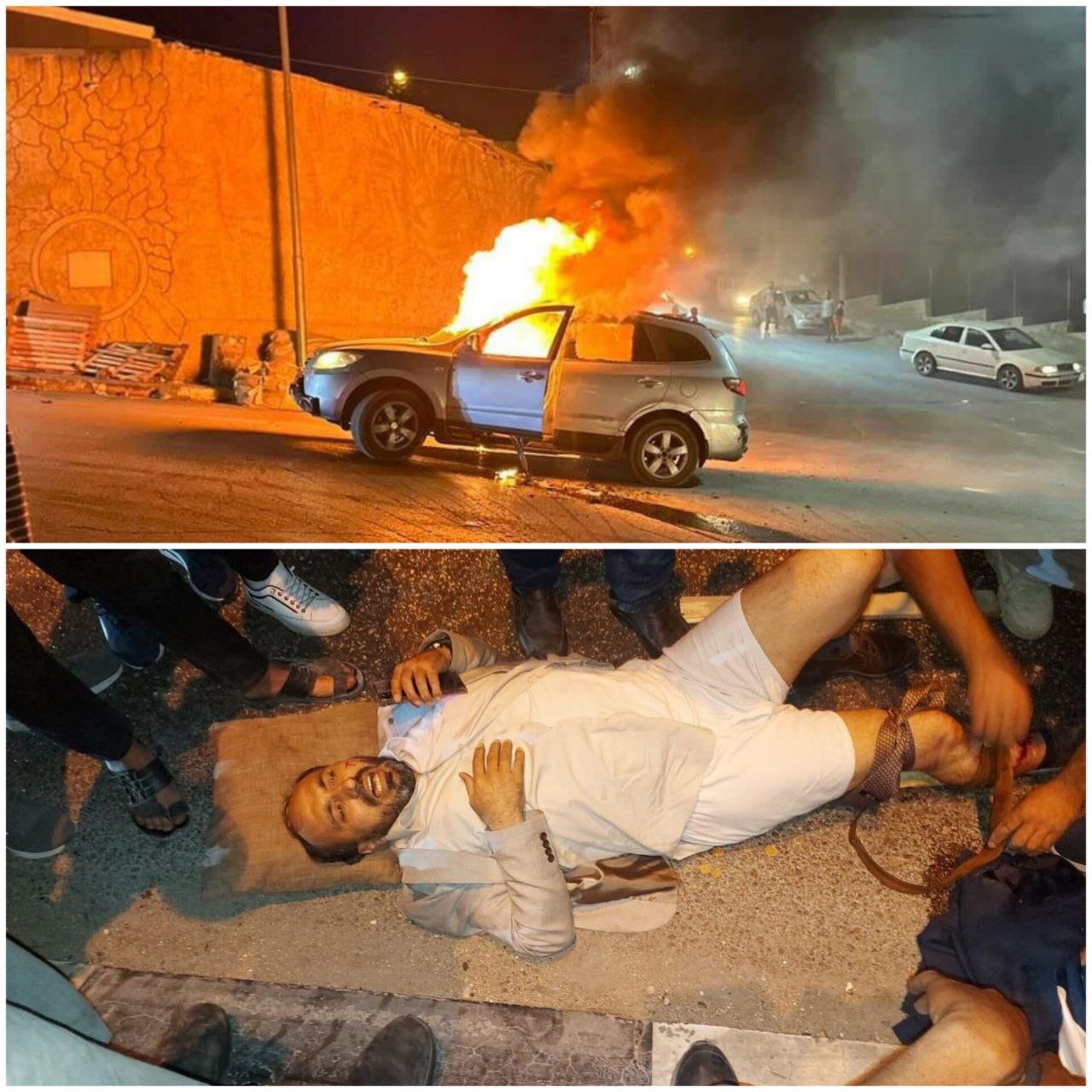 سوءقصد و تیراندازی به سمت خودروی عضو شورای شهرداری الخلیل در کرانه باختری