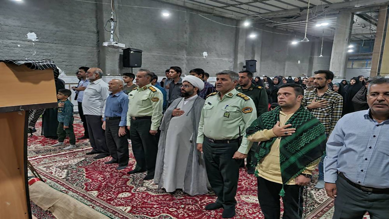 یادواره شهدای فراجا در زرند برگزار شد