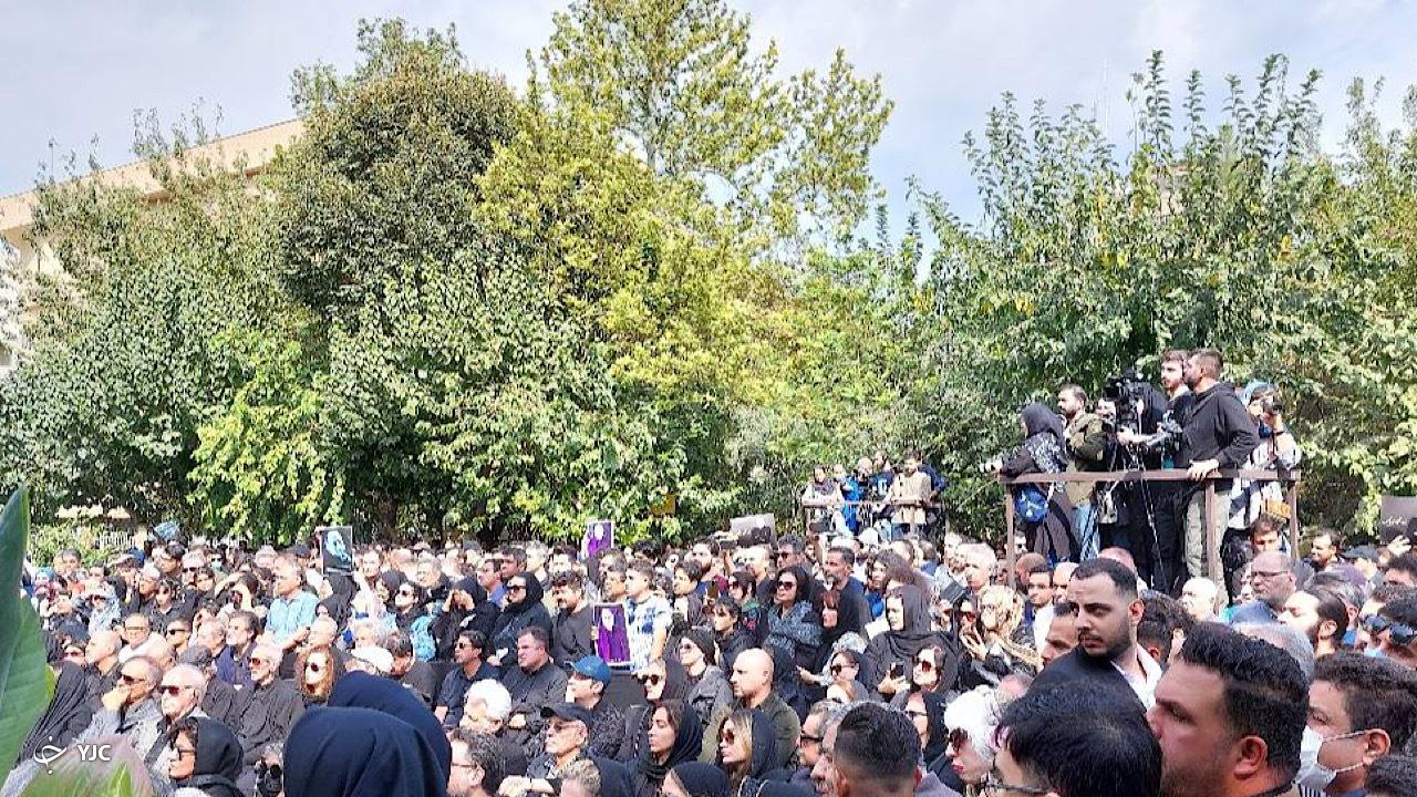 مراسم تشییع پیکر آتیلا پسیانی