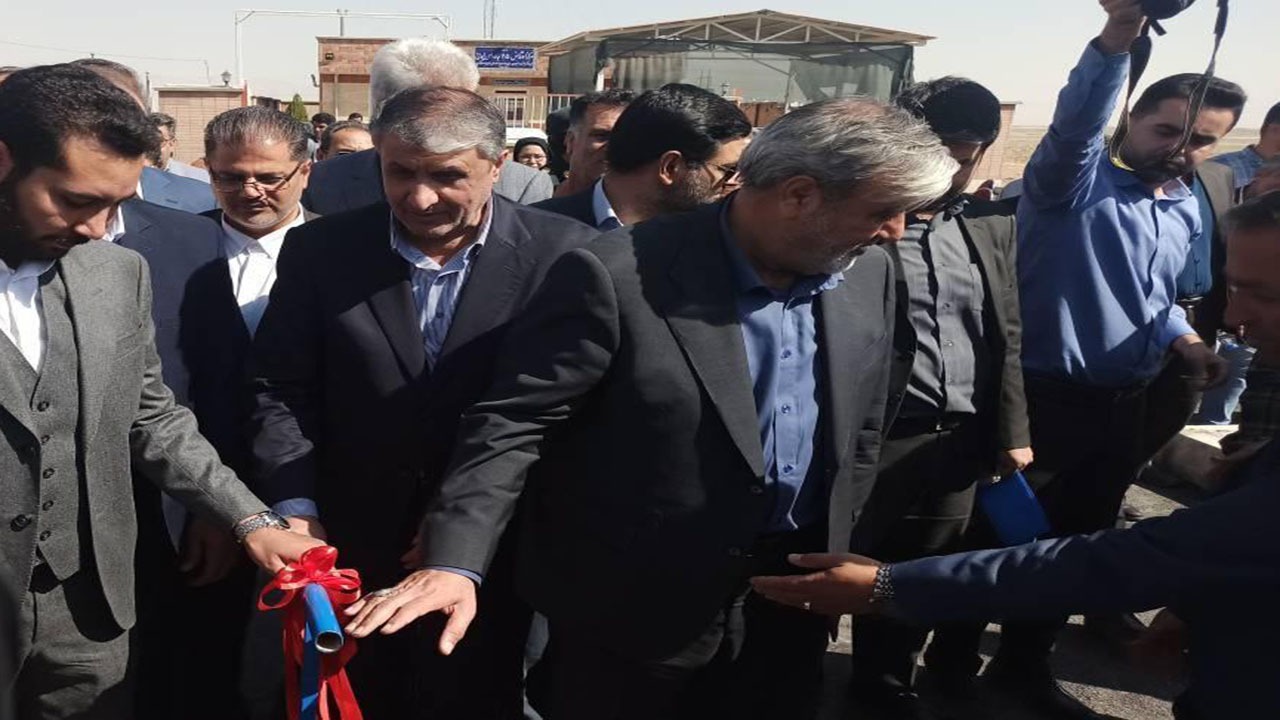 افتتاح خط انتقال آب آشامیدنی از سد درودزن به شهر لپویی