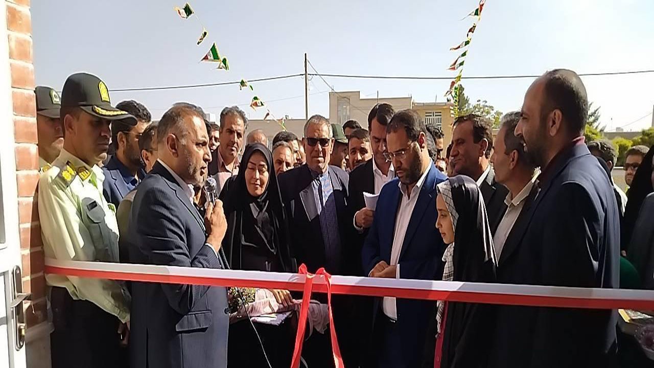 بهره برداری از مدرسه خیرساز ۹ کلاسه در صفاشهر
