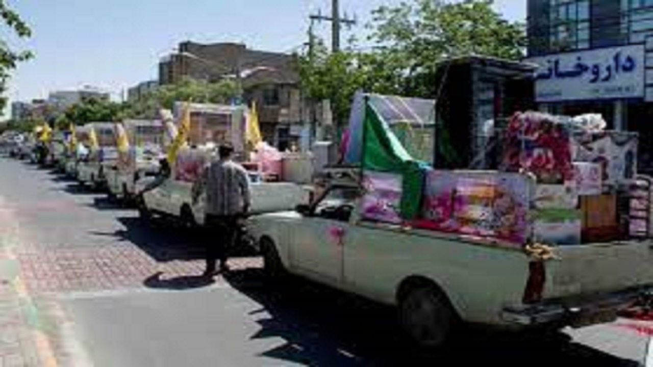 اهداء ۷ سری جهیزیه به نوعروسان نیازمنددر ملکان