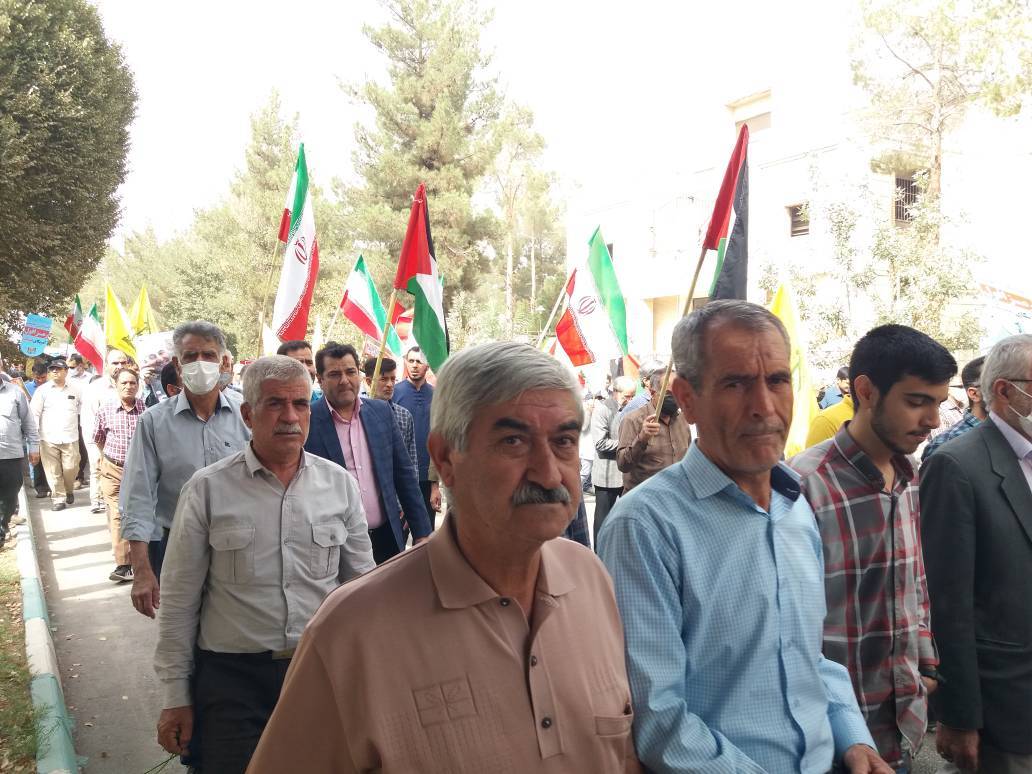 راهپیمایی پایتخت مقاومت در حمایت از مردم فلسطین&nbsp;+ تصاویر