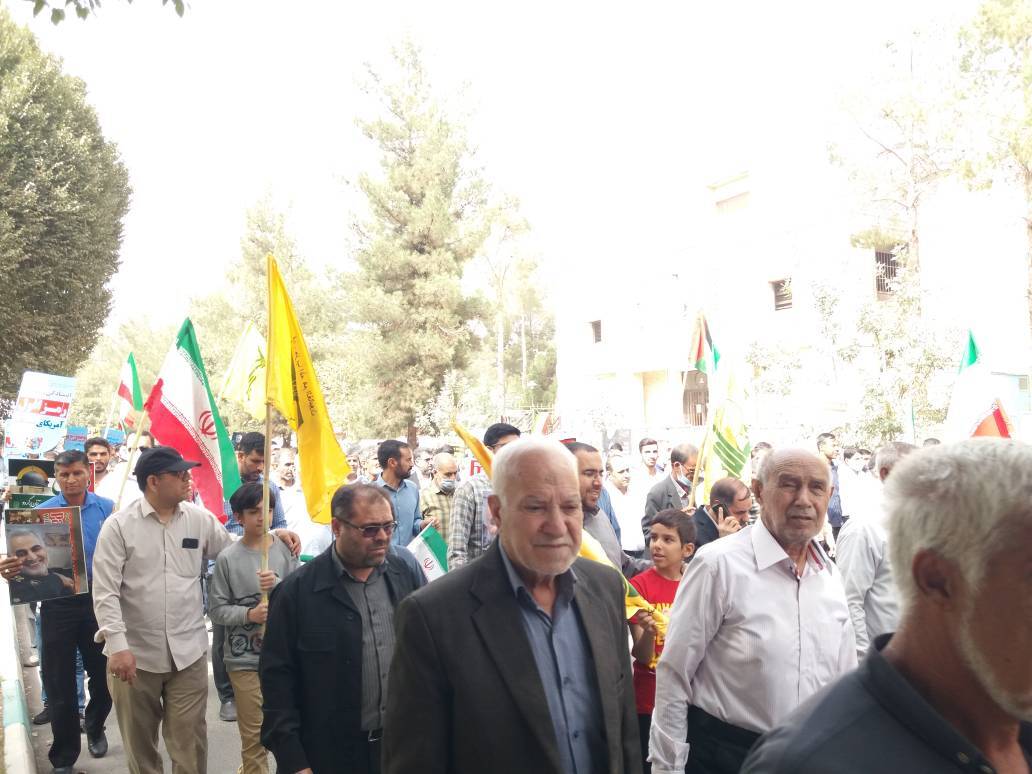 راهپیمایی پایتخت مقاومت در حمایت از مردم فلسطین&nbsp;+ تصاویر