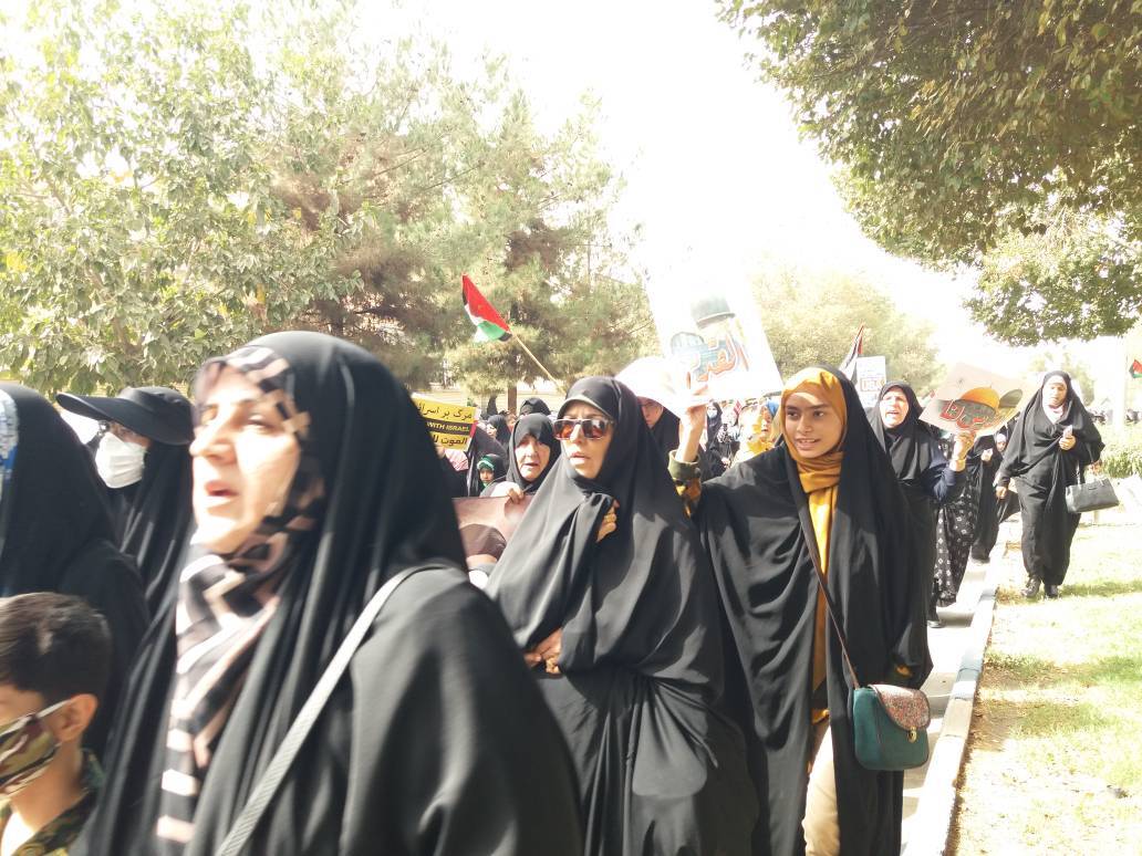 راهپیمایی پایتخت مقاومت در حمایت از مردم فلسطین&nbsp;+ تصاویر