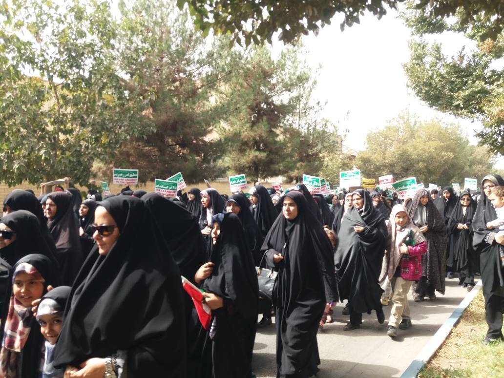 راهپیمایی پایتخت مقاومت در حمایت از مردم فلسطین&nbsp;+ تصاویر