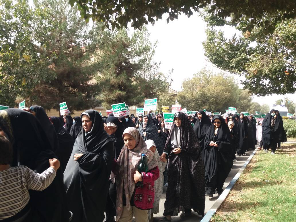 راهپیمایی پایتخت مقاومت در حمایت از مردم فلسطین&nbsp;+ تصاویر