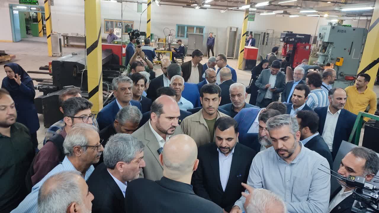 بازگشت کارخانه مخابرات راه دور ایران به مدار تولید، سند پشتکار و جدیت دولت سیزدهم