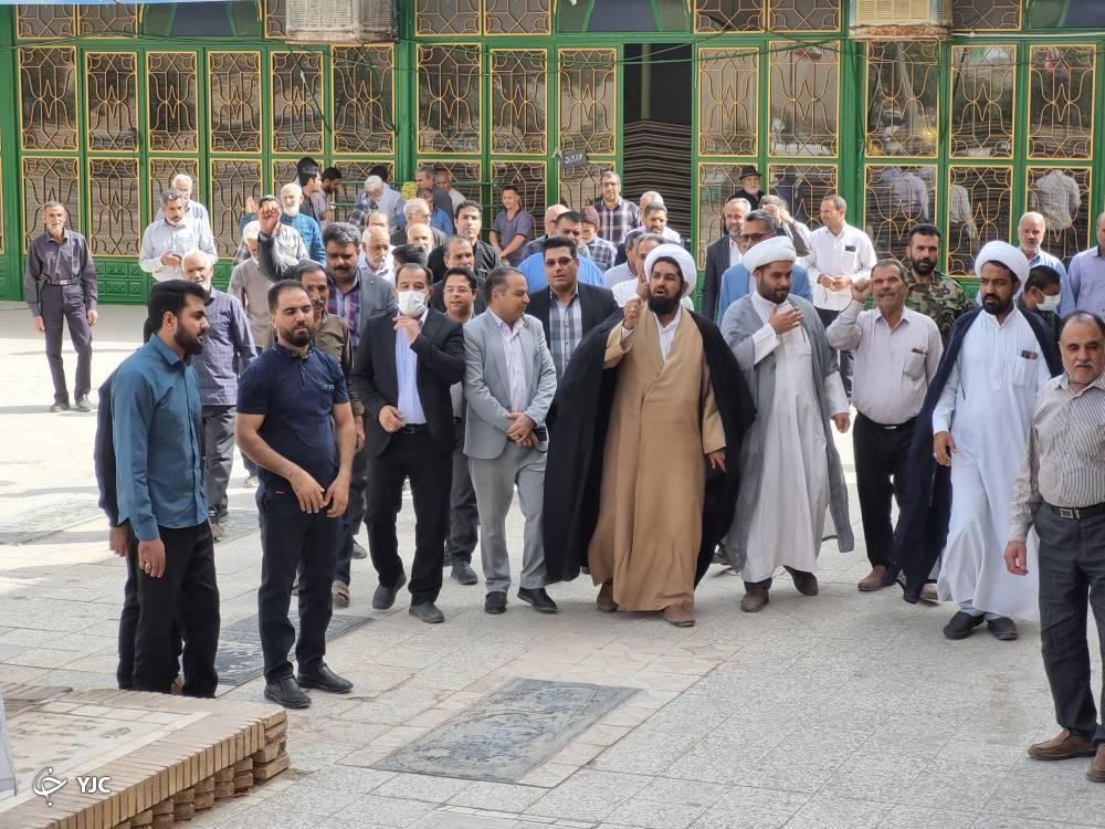همبستگی شهرهای استان کرمان با جبهه مقاومت فلسطین + تصاویر
