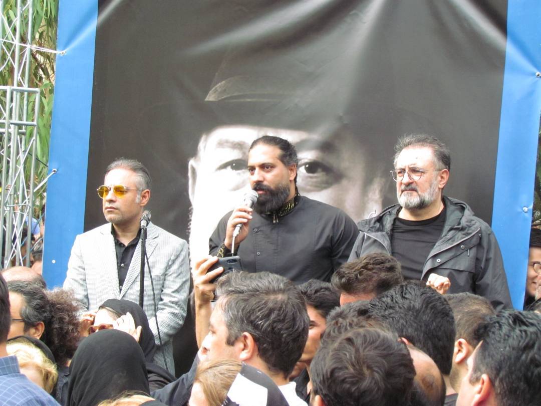 مراسم وداع با پسیانی