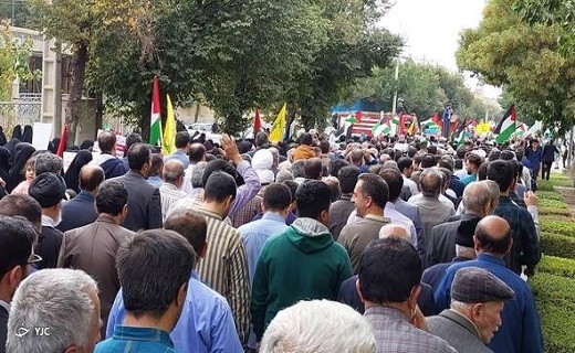 محکومیت جنایات رژیم غاصب صهیونیستی در سراسر ایران + فیلم و عکس