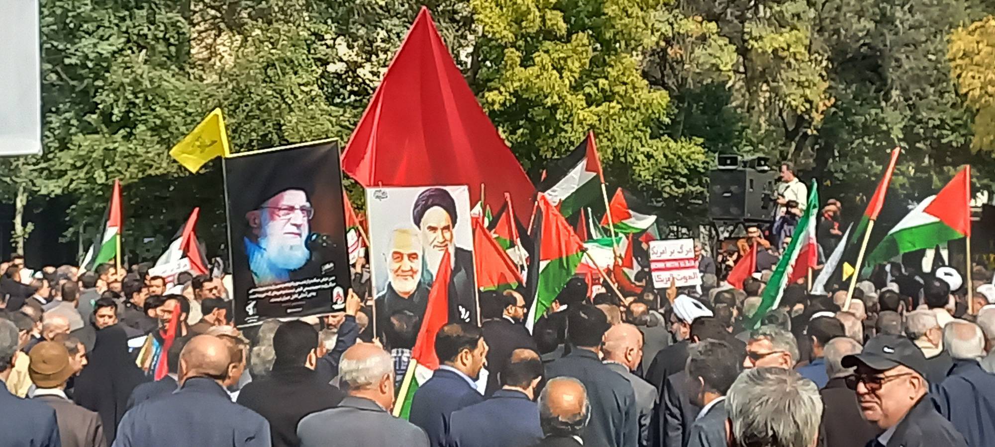 اجتماع تبریزی&zwnj;ها در حمایت از مردم مظلوم فلسطین