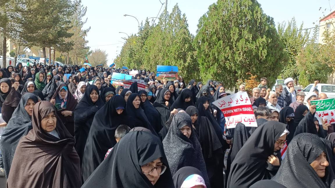 همبستگی شهرهای استان کرمان با جبهه مقاومت فلسطین + تصاویر
