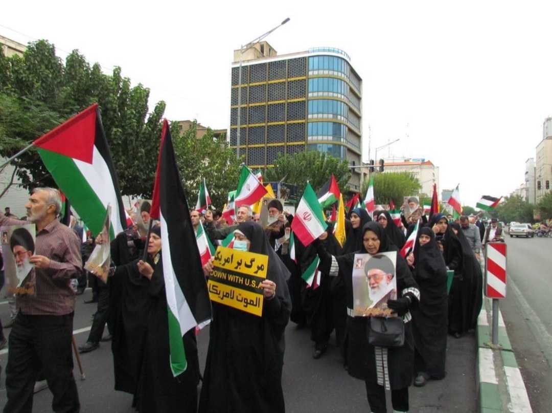 اجتماع بزرگ پایتخت نشینان در حمایت از مردم مظلوم فلسطین به شهروند خبرنگار