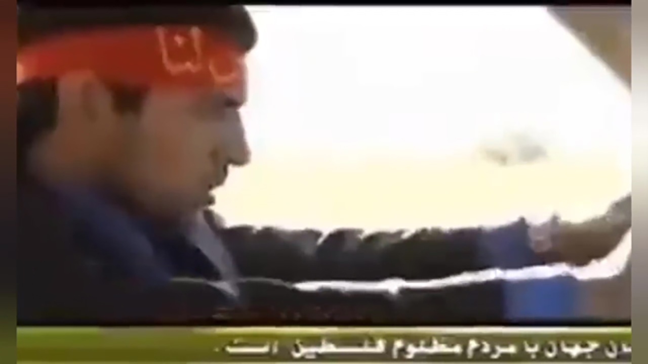 ویدئویی کمتر دیده شده از اشکان خطیبی در نقش عامل عملیات استشهادی