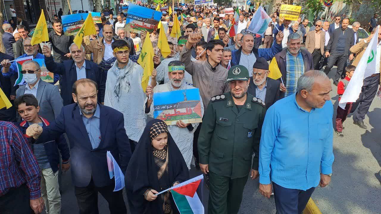 راهپیمایی ضد صهیونیستی