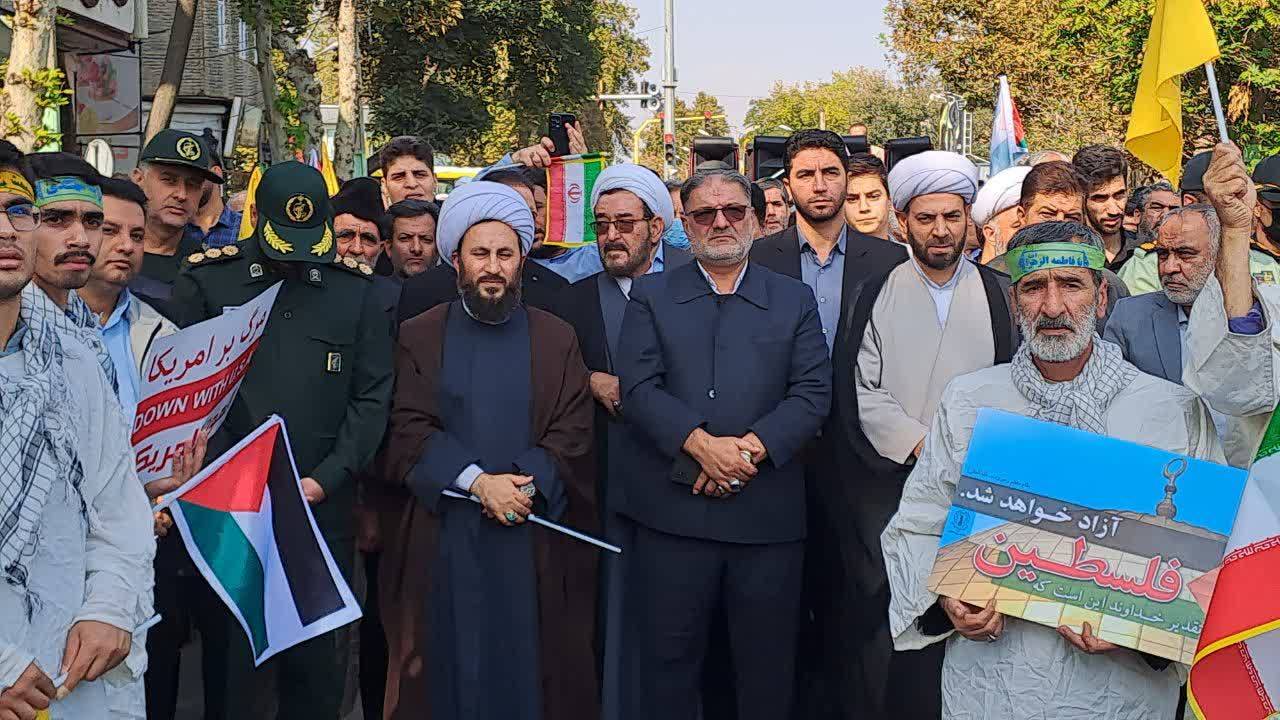 راهپیمایی بزرگ ضد صهیونیستی