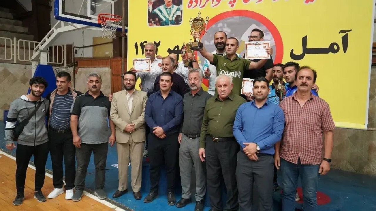 قهرمانی قائمشهر در کشتی آزاد جوانان مازندران