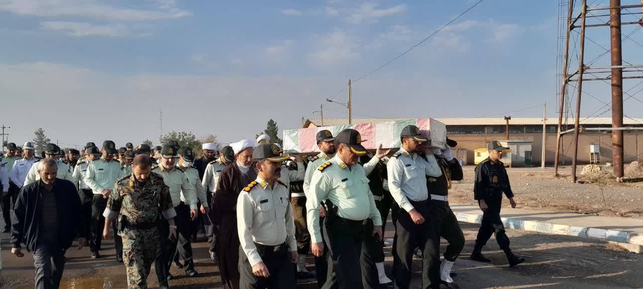 گزارشی از وداع نیشابوری&zwnj;ها باشهید گمنام دفاع مقدس