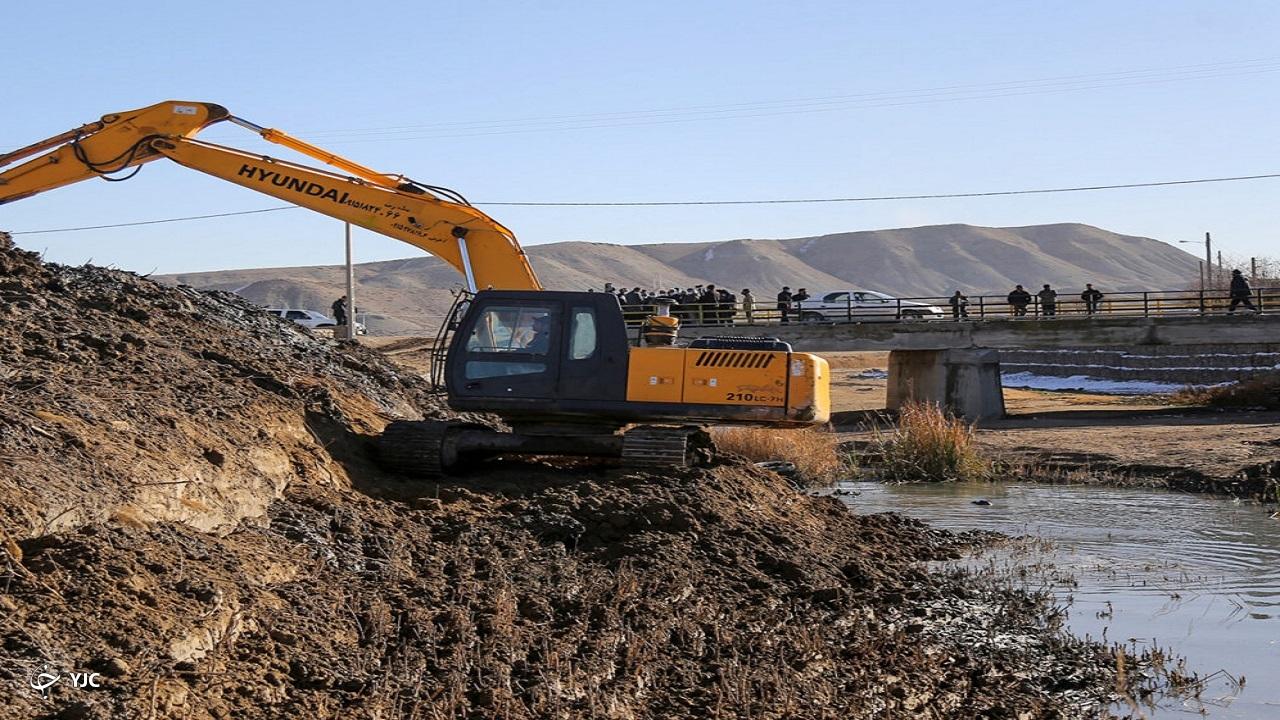 حدود ۱۶ کیلومتر از رودخانه‌های آذربایجان‌غربی لایروبی شد
