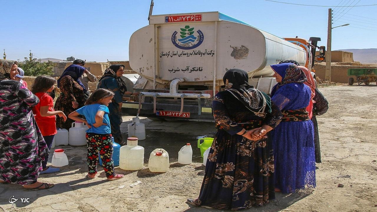آبرسانی به ۱۰ روستای مهاباد با تانکر انجام می‌شود