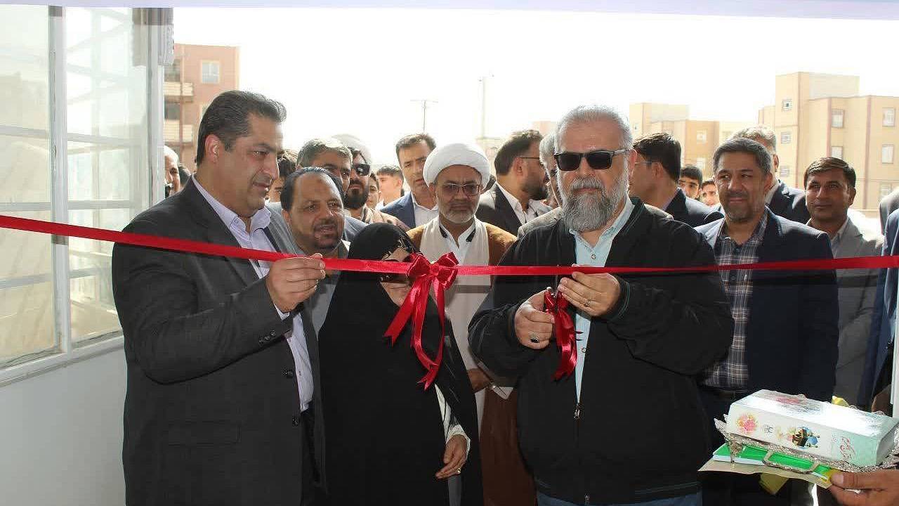 افتتاح ۲ مدرسه در جیرفت