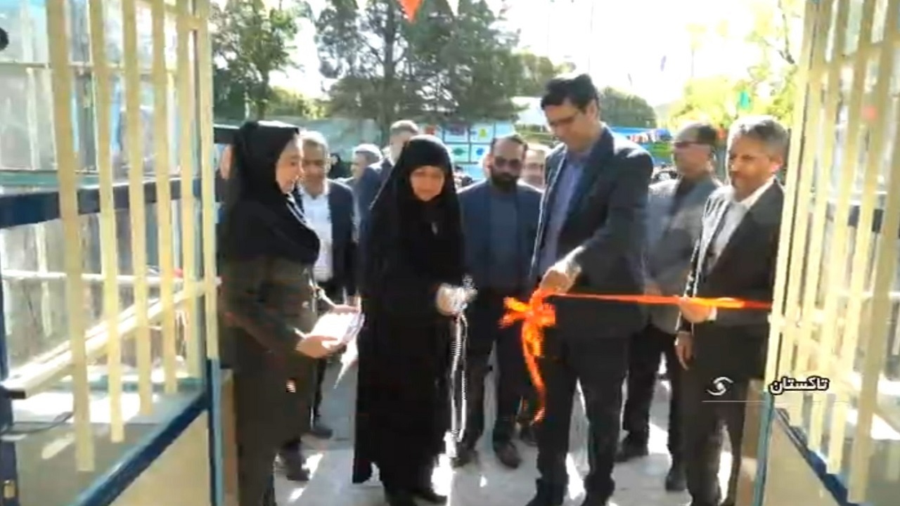 آغوش باز مدرسه سما برای دانش آموزان در تاکستان