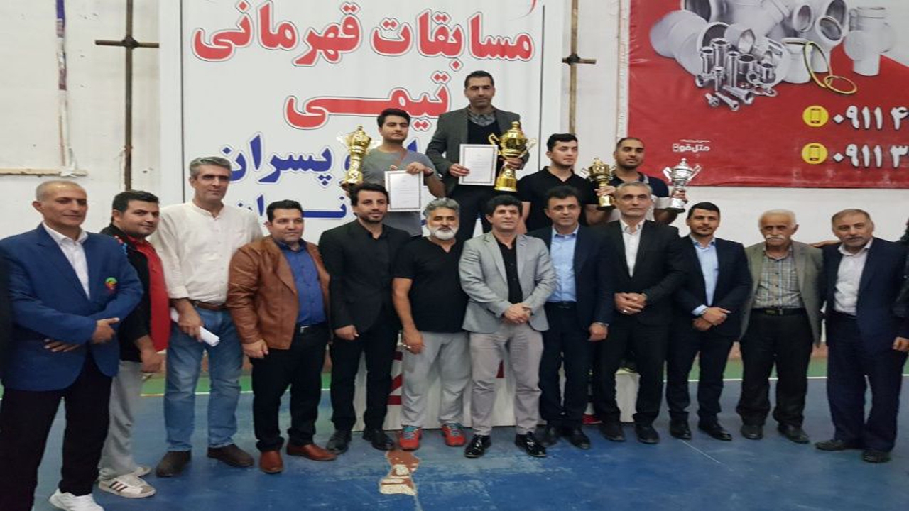 سلمانشهر بر سکوی نخست مسابقات تیمی تکواندو مازندران