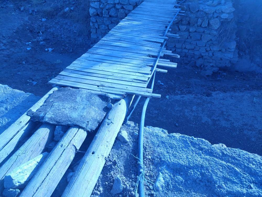 وقتی بازسازی پل روستای کهریز خرم آباد به فراموشی سپرده شد