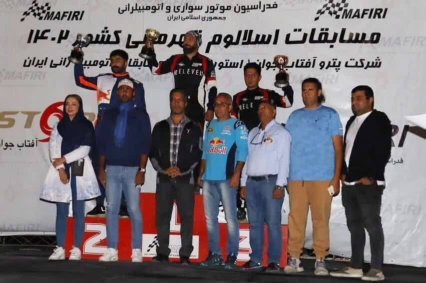 اتومبیلرانان البرزی دو‌مدال مسابقات قهرمانی کشور را به دست آوردند
