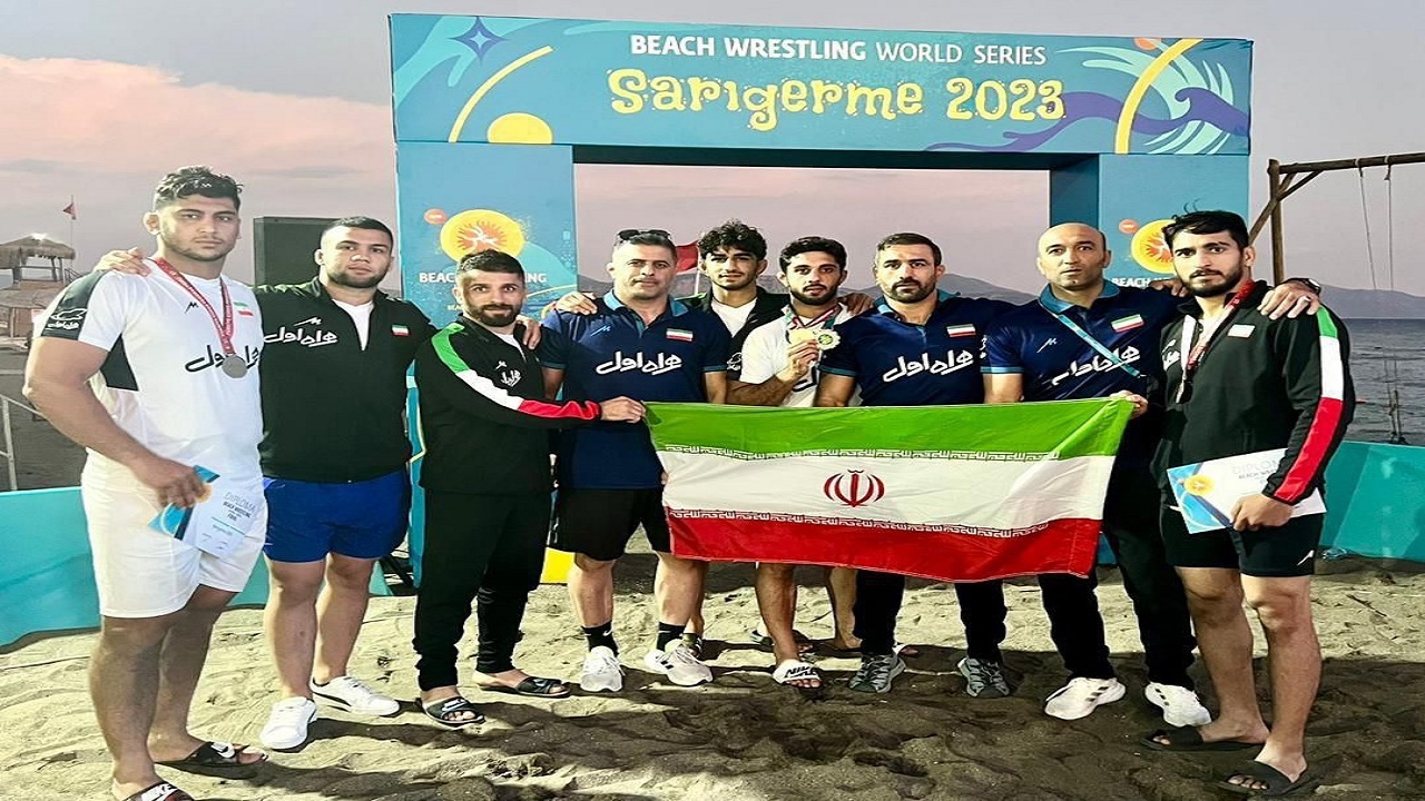 ۲ مدال ره آورد مازندرانی‌ها از پیکار‌های جهانی کشتی ساحلی