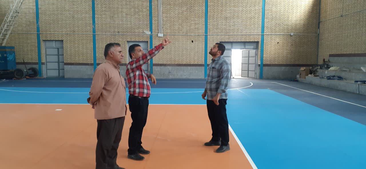 تعمیر و تجهیز اماکن ورزشی گتوند 