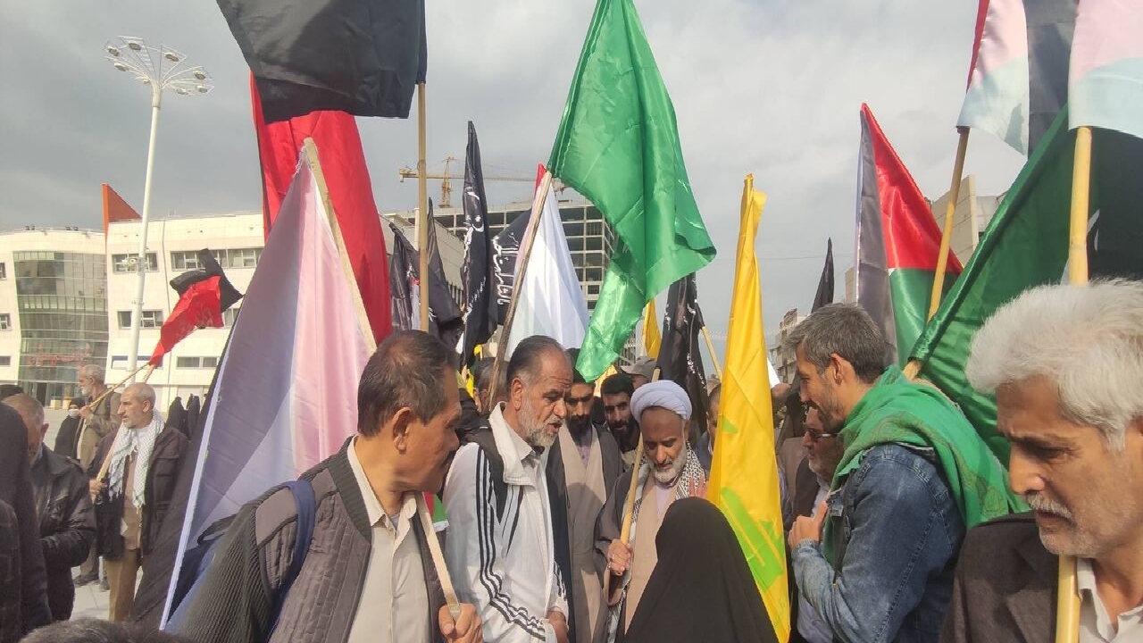 کاروان مردمی از خراسان تا فلسطین حرکت خود را آغاز کرد