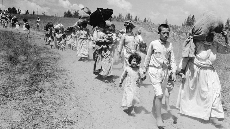 فرار ایرانیان ساکن فلسطین مانند اعراب