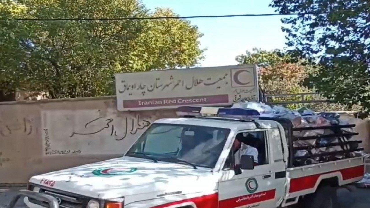 توزیع  بیش از ۳۰۰ بسته معشیتی در روستای محروم چاراویماق