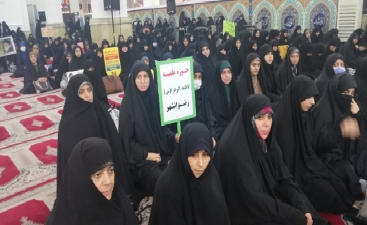 اجتماع طلاب و روحانیان گیلان در حمایت از مردم مظلوم فلسطین