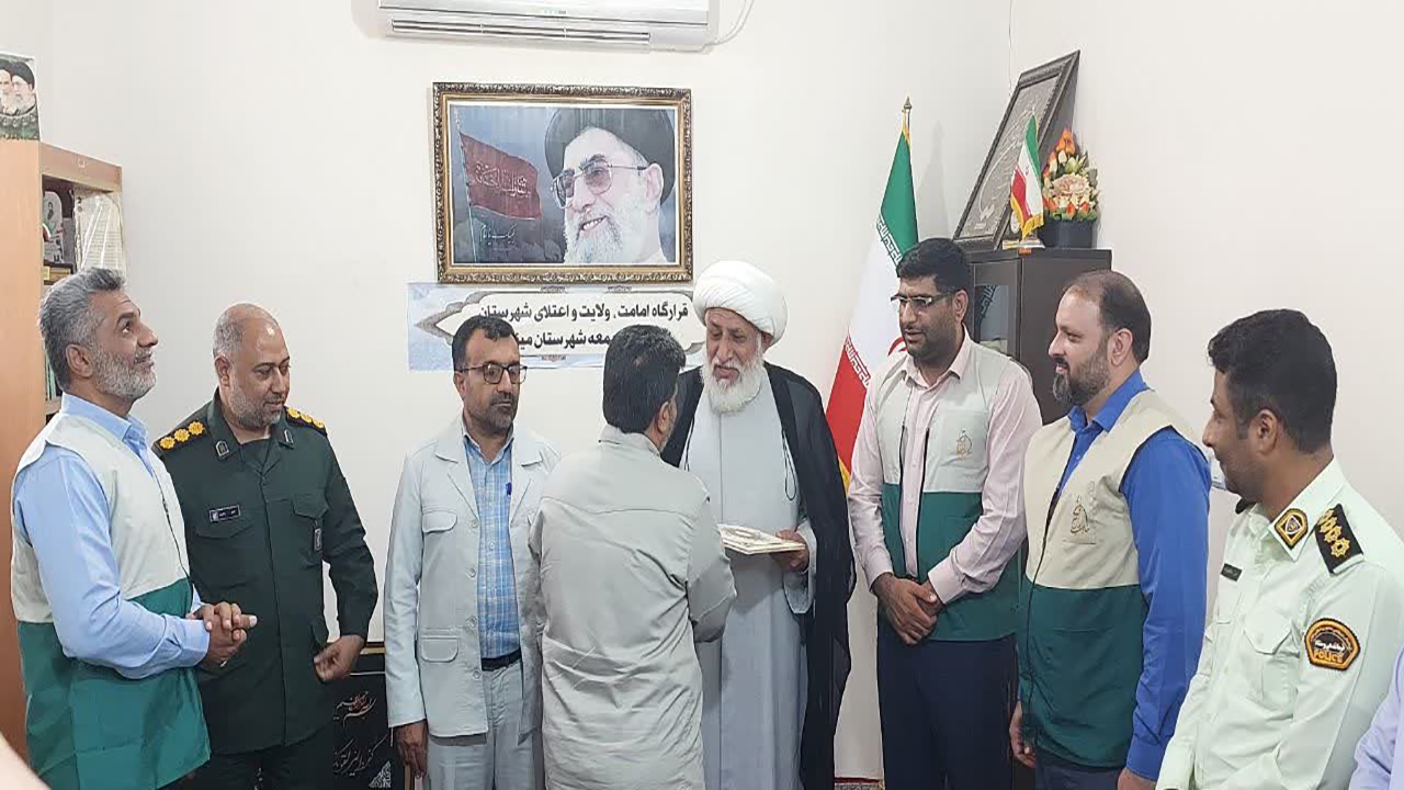 انتصاب دبیر کانون‌های خدمت رضوی شهرستان میناب 